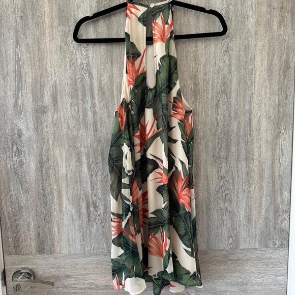 Show Me Your Mumu Gomez Halter Mini Dress in Paradise Found - Picture 6 of 8